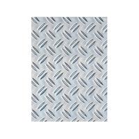 Лист алюминиевый рельефный шлифованный зерна 600x1